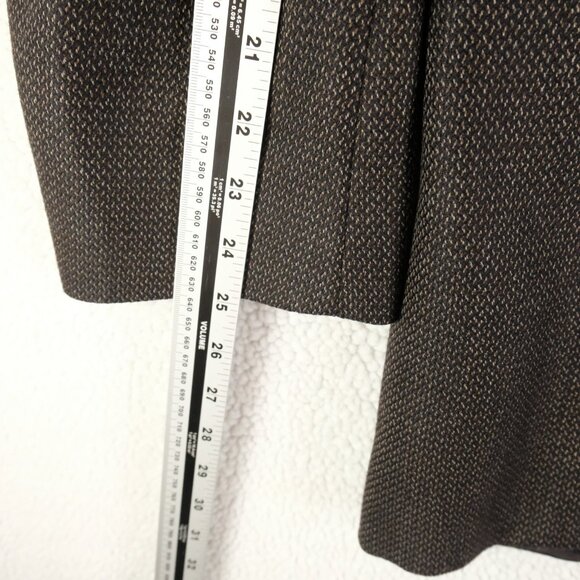 Hardy Amies Blazer Mens 44 Regular Brown Wool Ermenegildo Zegna Fabric Canada - Picture 10 of 15